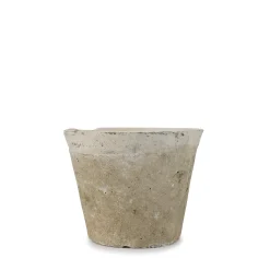 Aged Stone Terracotta Pot