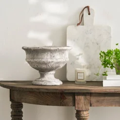 Aged Stone Urn Planter