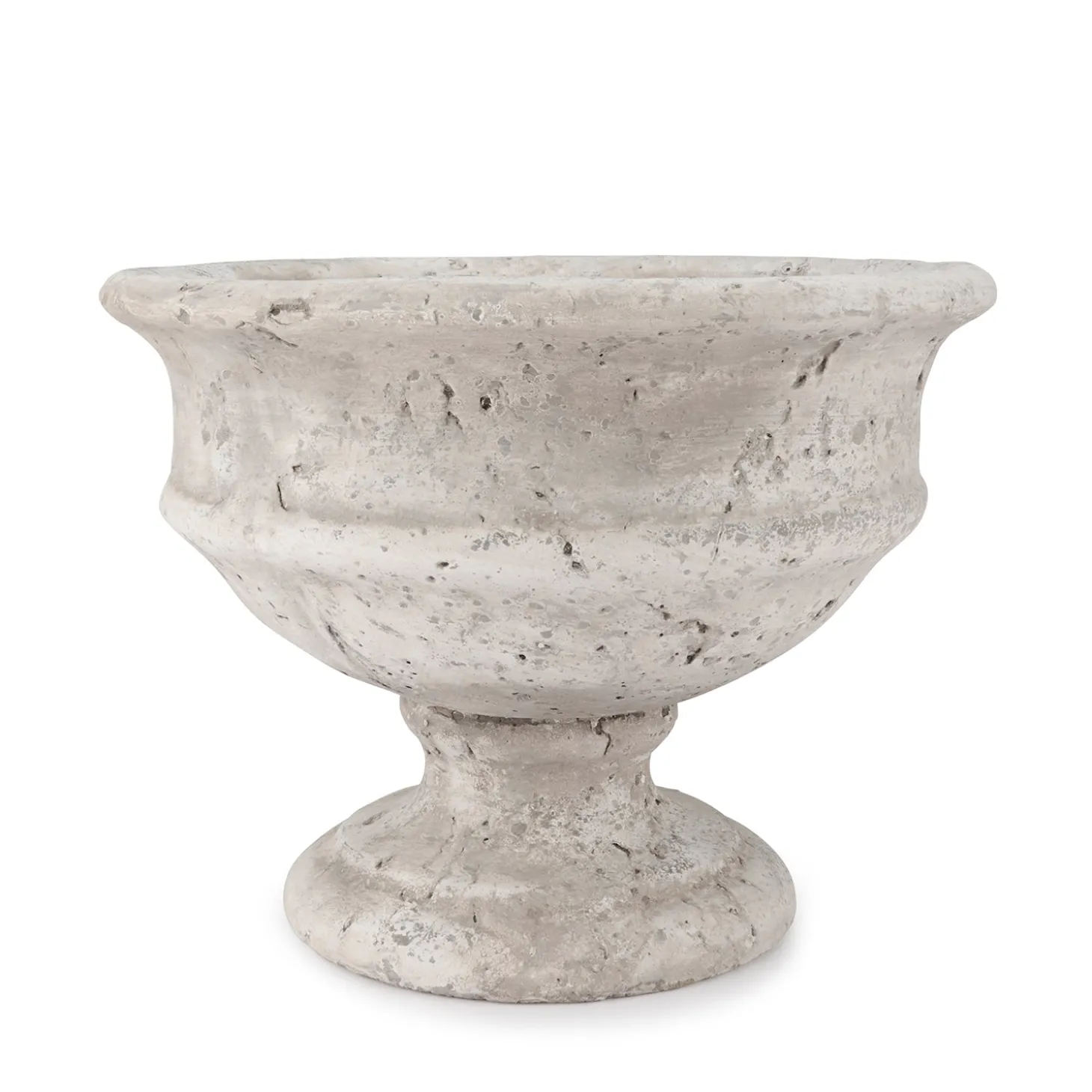 Aged Stone Urn Planter