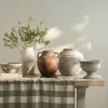 Aged Stone Urn Vase