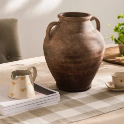 Aged Terracotta Vase