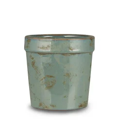 Antique Blue Pot