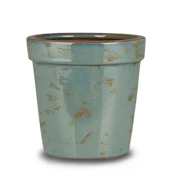 Antique Blue Pot