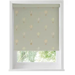 Bears & Balloons Mint Grey Made to Measure Roller Blind