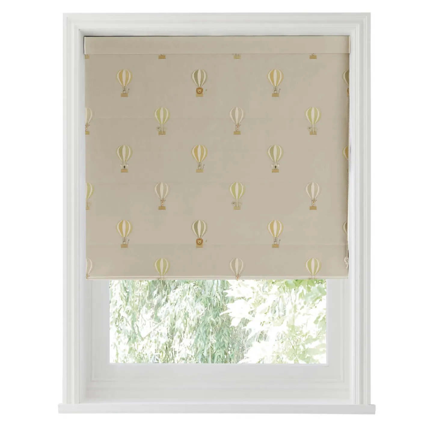 Bears & Balloons Sand Made to Measure Roman Blind