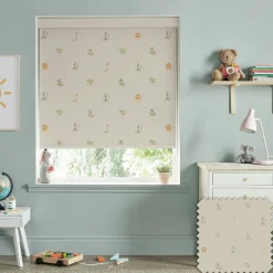 Bears Linen Look Made to Measure Roller Blind