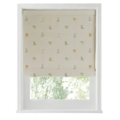 Bears Linen Look Made to Measure Roman Blind
