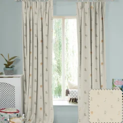 Bears Linen Look Made to Measure Curtains