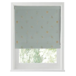 Bears Sage Green Made to Measure Roman Blind