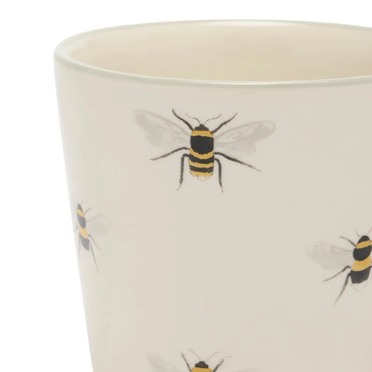 Bees Dimpled Stoneware Mug