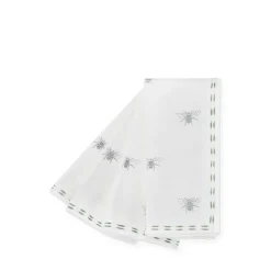 Bees Embroidered Napkins (Set of 4)