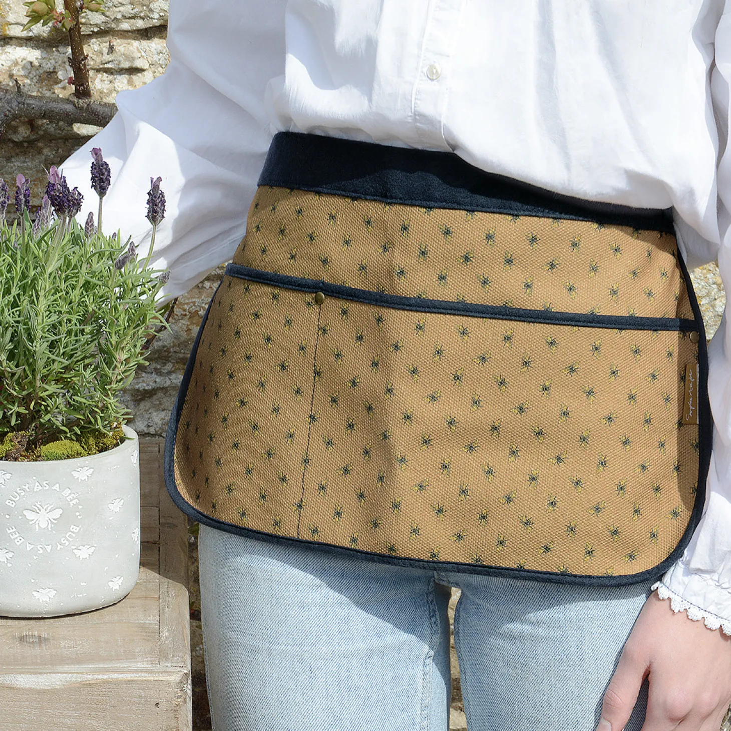 Bees Garden Belt Apron