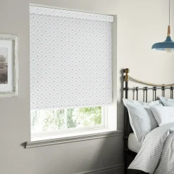 Bees & Leaves White Made to Measure Roller Blind