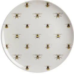 Bees Melamine Dinner Plate