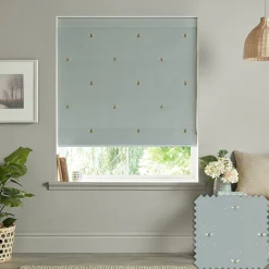 Bees Sky Made to Measure Roman Blind