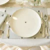 Bees Stoneware Dinner Plate