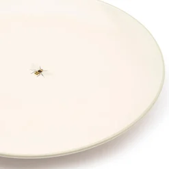Bees Stoneware Dinner Plate