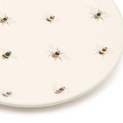 Bees Stoneware Side Plate