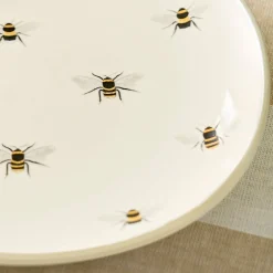 Bees Stoneware Side Plate