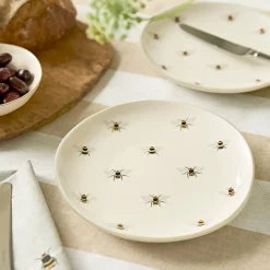 Bees Stoneware Side Plate