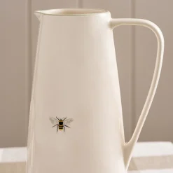 Bees Stoneware Tall Jug
