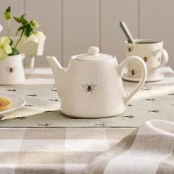 Bees Stoneware Teapot