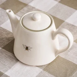Bees Stoneware Teapot