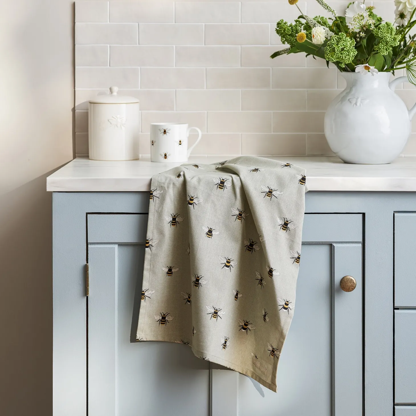Bees Tea Towel