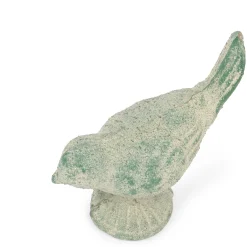 Cast Iron Antique Green Bird