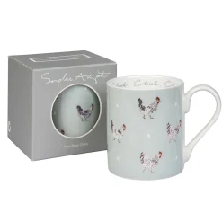 Chicken & Egg Coloured Mug