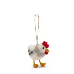 Chicken Felt Bauble