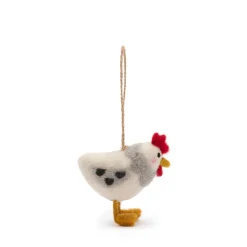 Chicken Felt Bauble