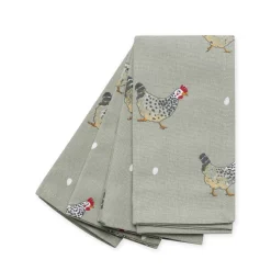 Chicken Napkins (Set of 4)