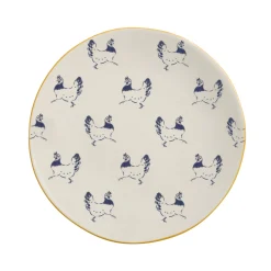 Chicken Stoneware Small Side Plate