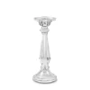 Clear Glass Candlestick