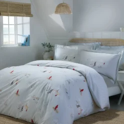 Coastal Boats Bedding Set