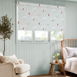 Coastal Boats Blue Made to Measure Roller Blind