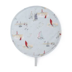 Coastal Boats Circular Hob Cover