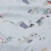 Coastal Boats Fabric By The Metre