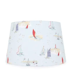 Coastal Boats Lampshade