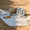 Coastal Boats Picnic Blanket
