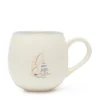 Coastal Boats Stoneware Mug