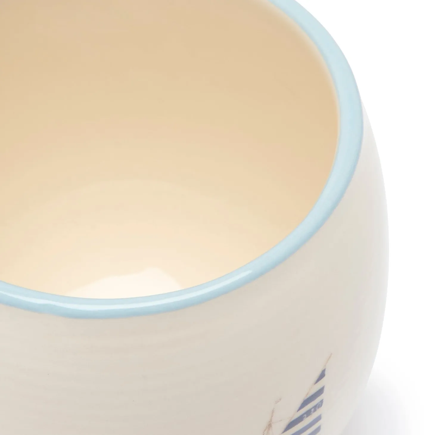 Coastal Boats Stoneware Mug