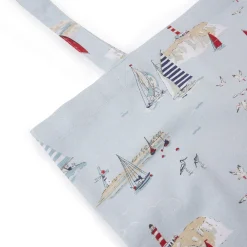 Coastal Boats Tote Bag