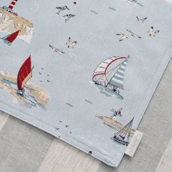 Coastal Boats Washable Placemats (Set of 2)