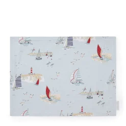 Coastal Boats Washable Placemats (Set of 2)