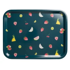 Cocktails & Strawberries Serving Tray - Large