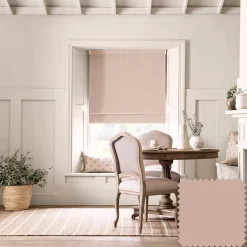 Cottesmore Blush Made to Measure Roman Blind