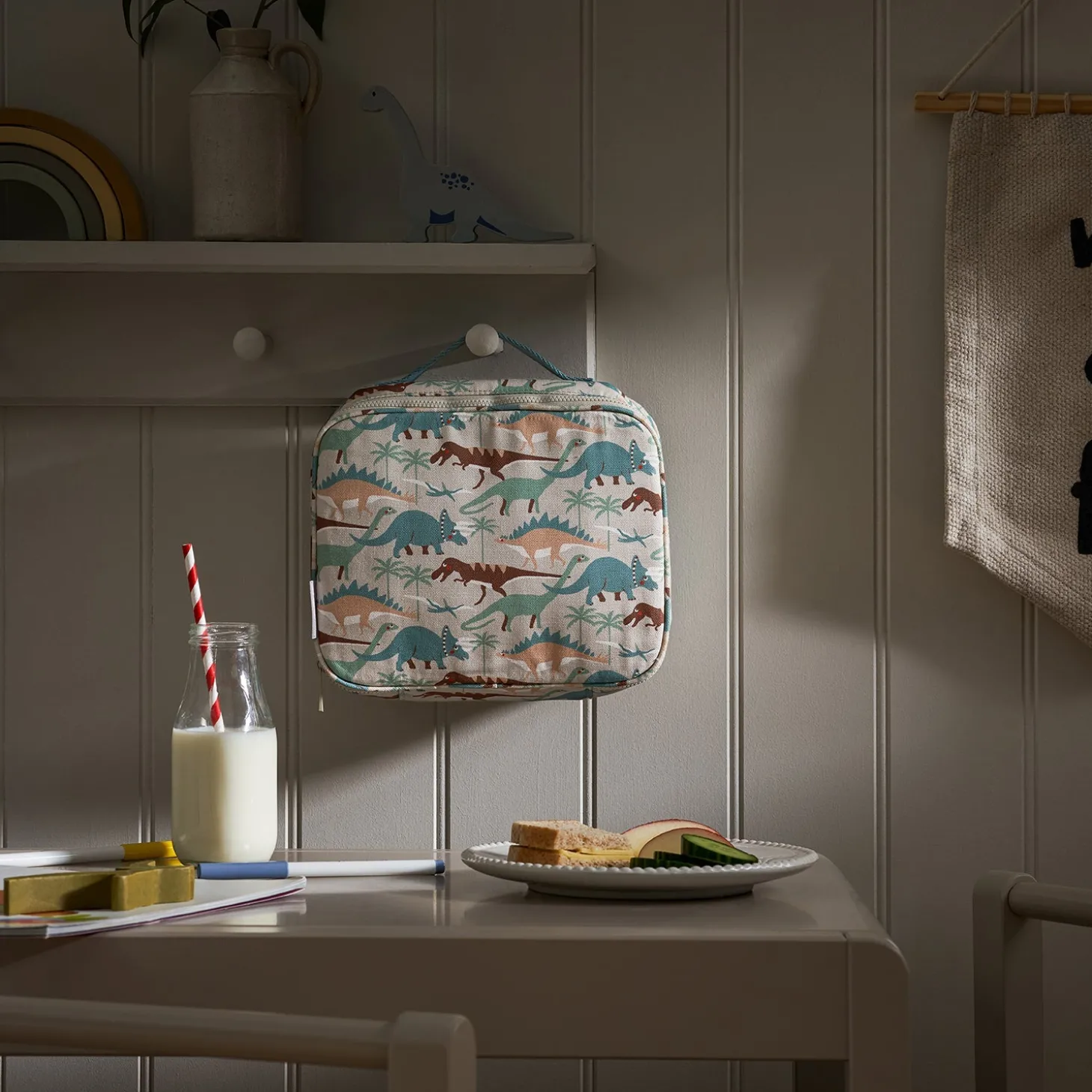 Dinosaur Camouflage Kids Lunch Bag