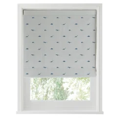 Dinosaurs Navy Made to Measure Roman Blind